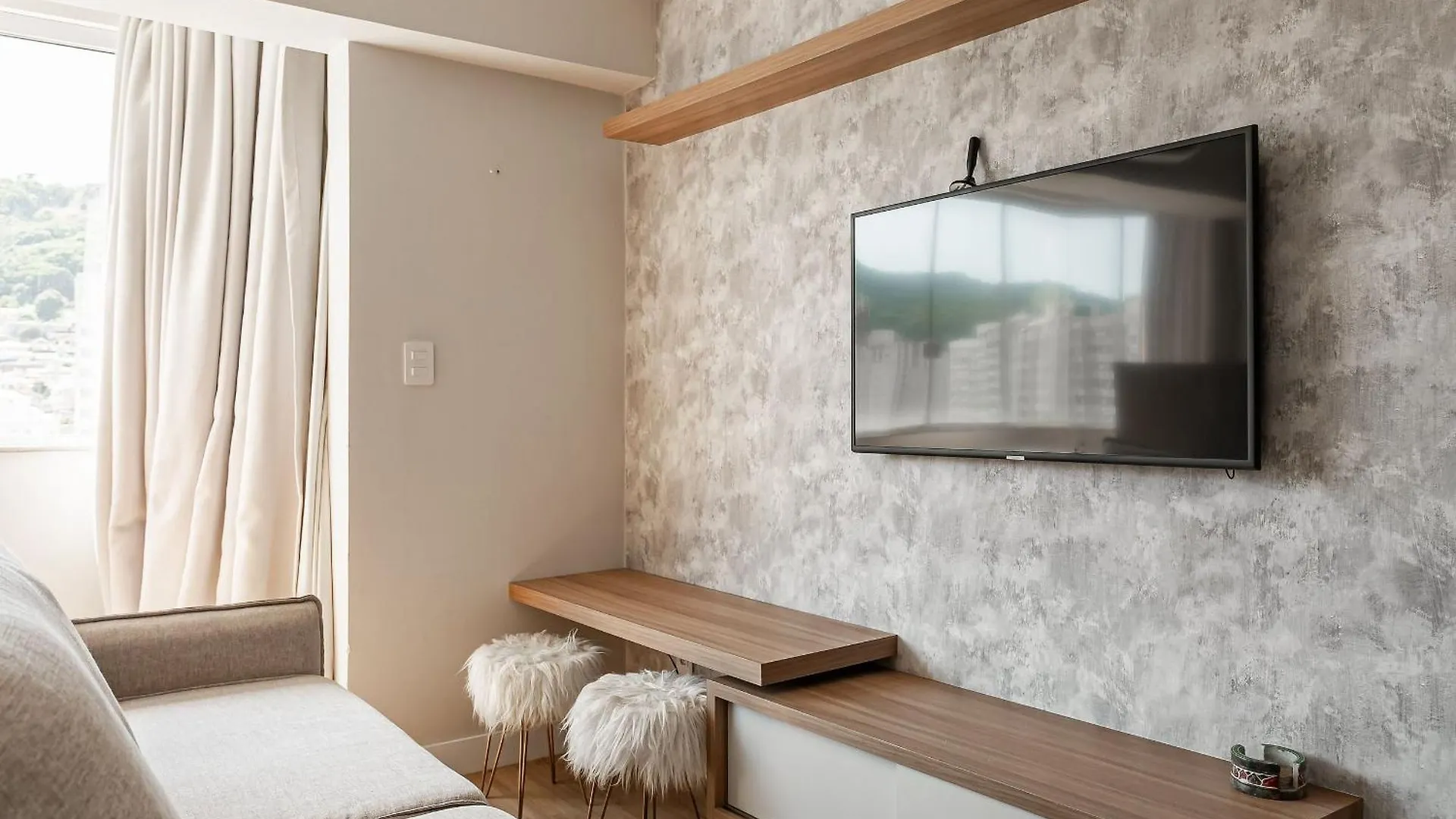 Wi-Fi 600Mb | Piscina No Rooftop #Ca75 Florianópolis 公寓
