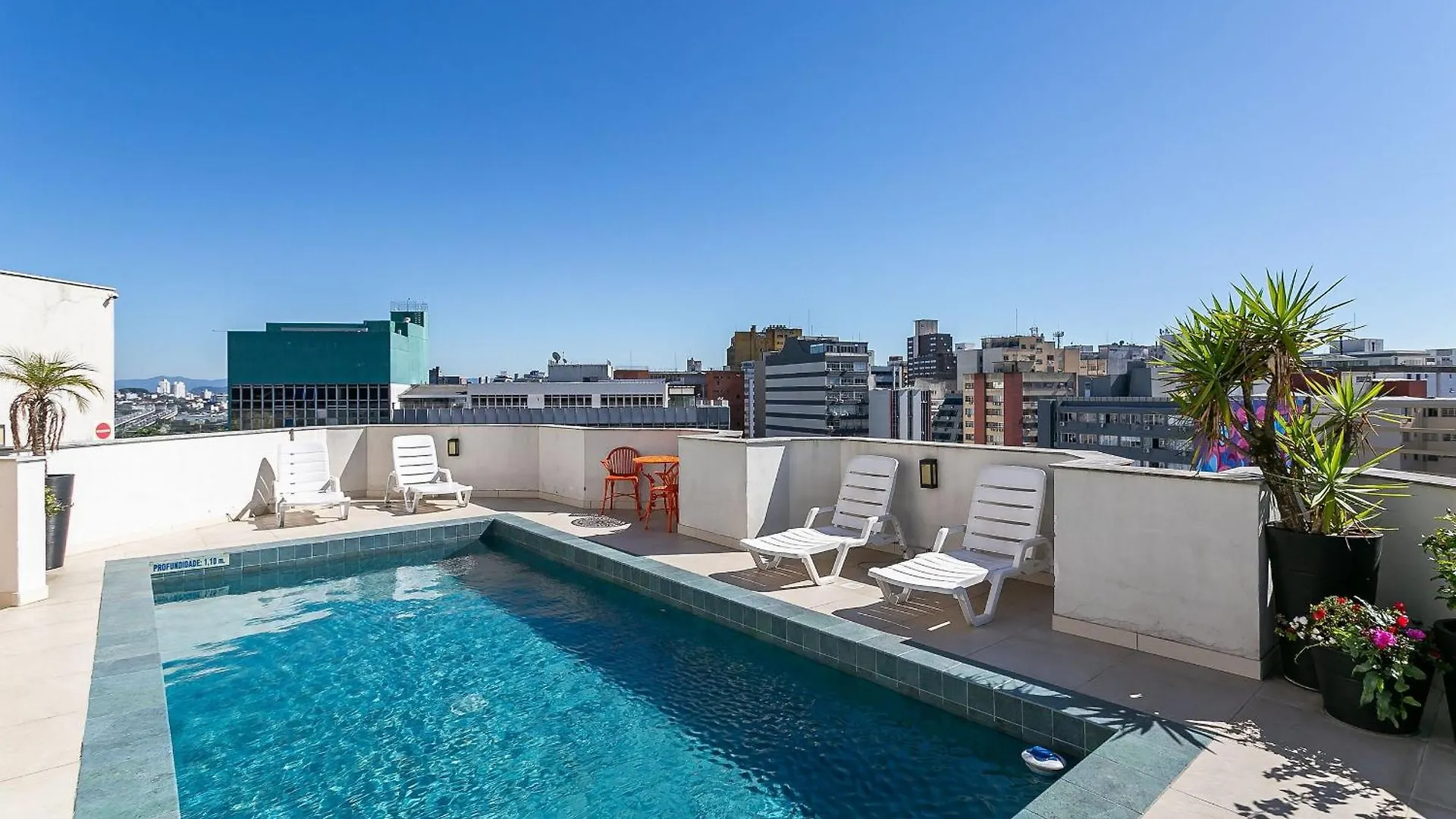 Wi-Fi 600Mb | Piscina No Rooftop #Ca75 Florianópolis 0*,  巴西